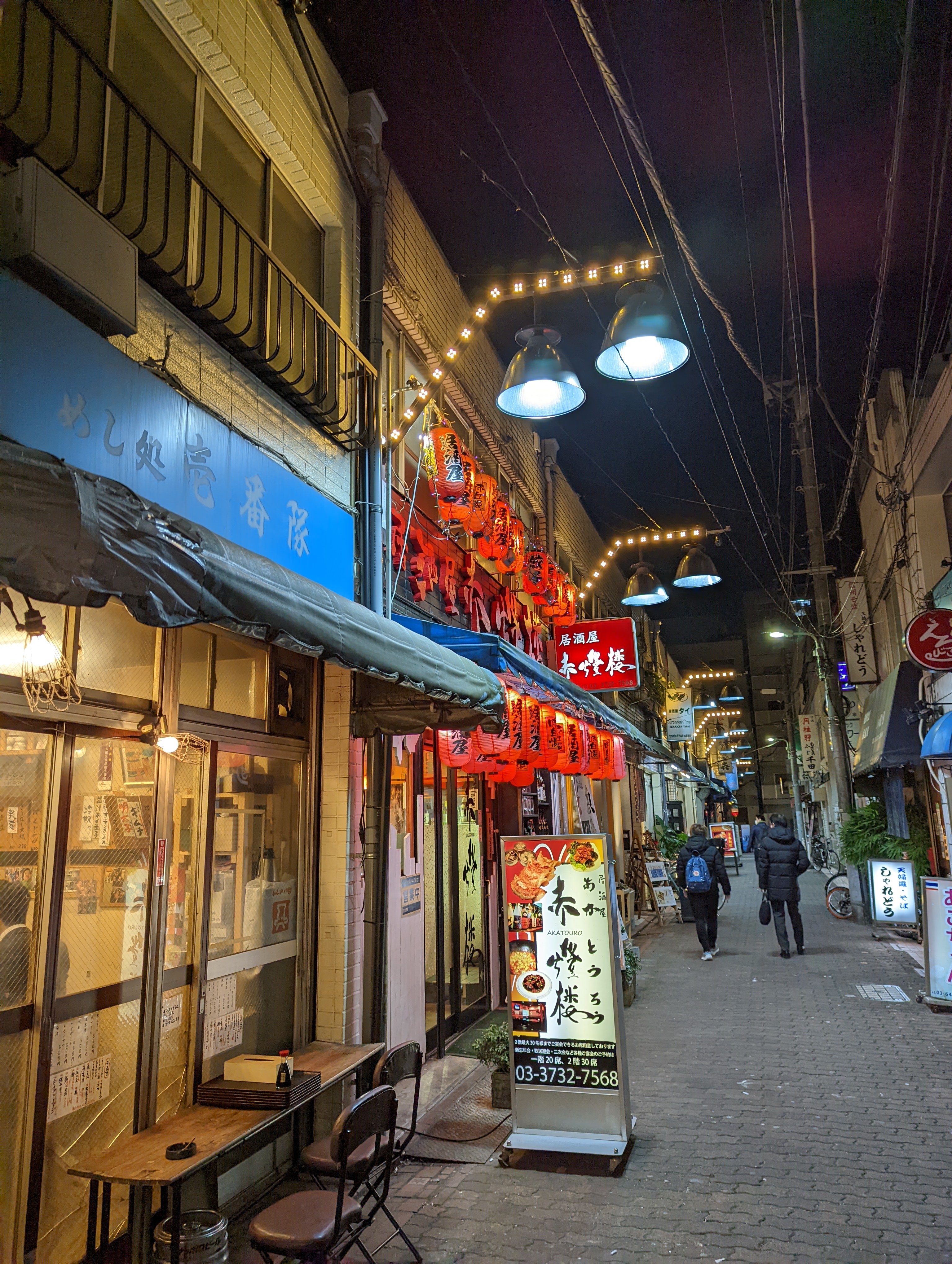 西蒲田の飲み屋街