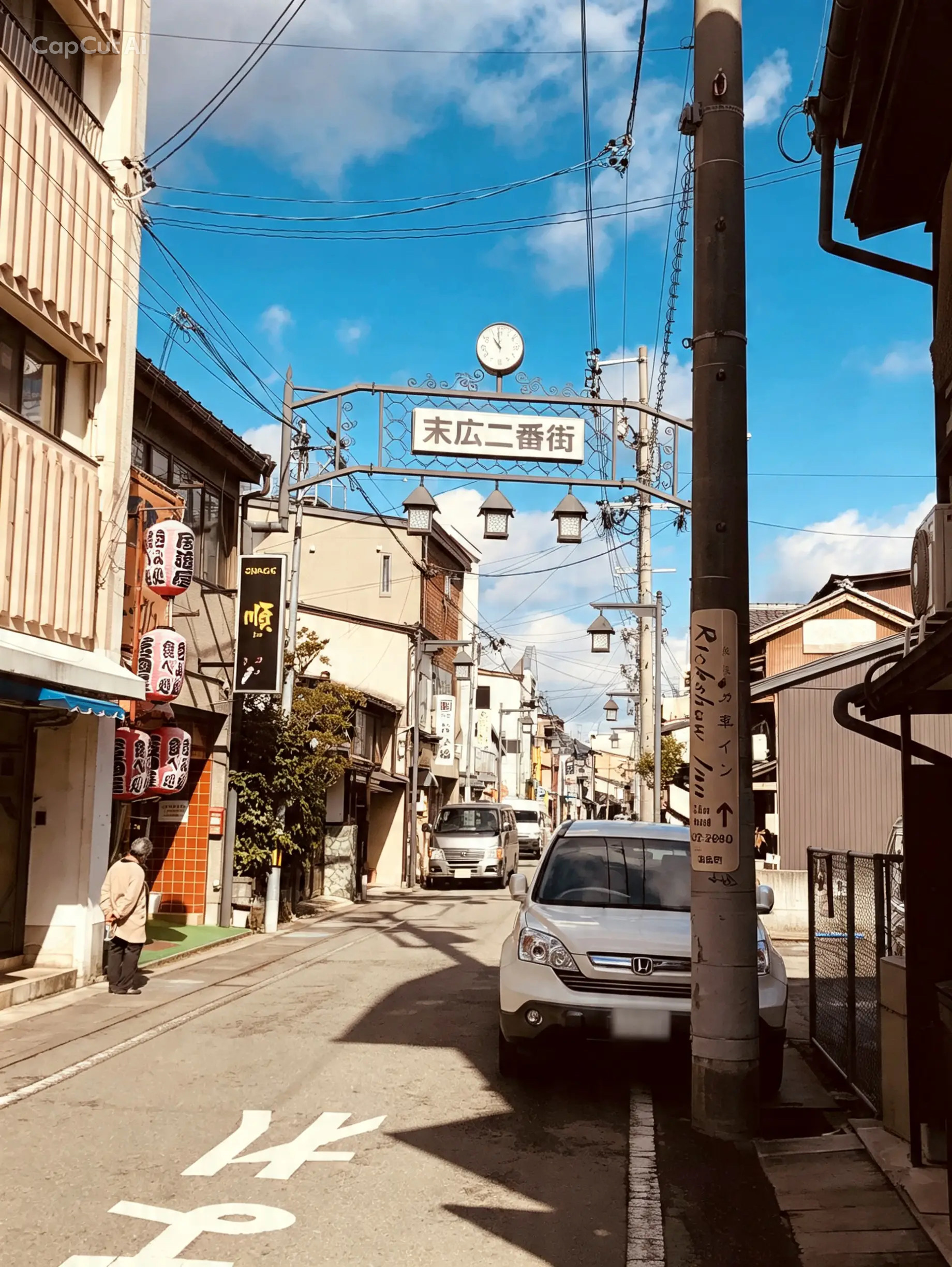 飛騨高山の路地裏