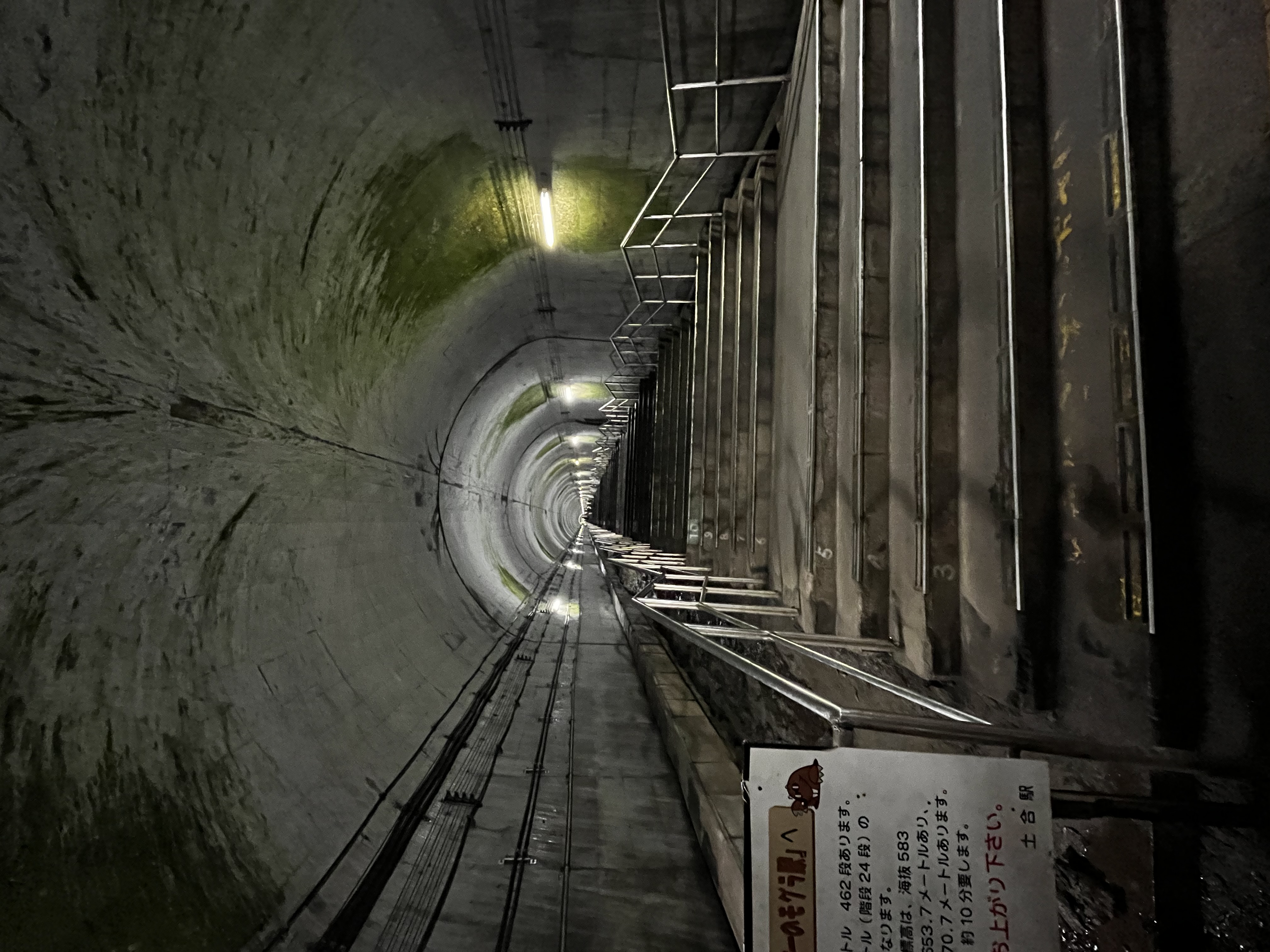 SFチックな土合駅